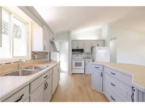 12 Neal Avenue, St. Thomas, ON - Indoor Photo Showing Kitchen With Double Sink