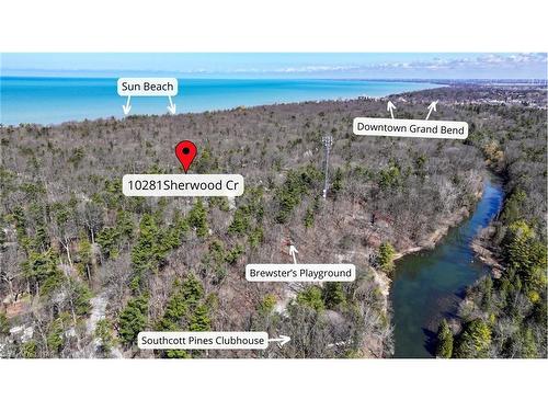 10281 Sherwood Crescent, Grand Bend, ON -  With Body Of Water With View