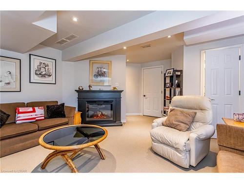 2221 Lilac Avenue, London, ON - Indoor Photo Showing Living Room With Fireplace