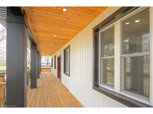 45145 Edgeware Line, Central Elgin (Munic), ON - Outdoor With Deck Patio Veranda With Exterior