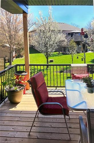 47 Ashby Crescent, Strathroy, ON - Outdoor With Deck Patio Veranda With Exterior