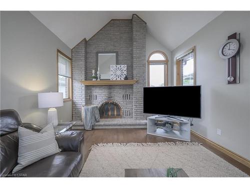 2578 Jenedere Court, London, ON - Indoor Photo Showing Living Room With Fireplace