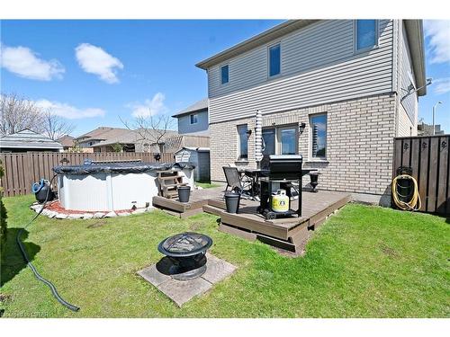 115 Hagerman Crescent, St. Thomas, ON - Outdoor With Above Ground Pool