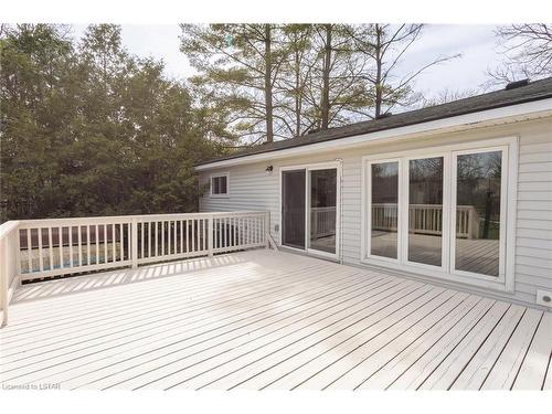 20927 Lakeside Drive, Thorndale, ON - Outdoor With Deck Patio Veranda With Exterior