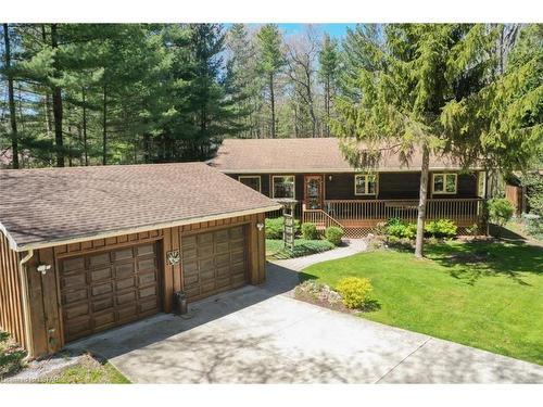 8742 Timberwood Trail, Grand Bend, ON - Outdoor With Backyard
