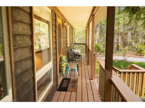 8742 Timberwood Trail, Grand Bend, ON - Outdoor With Deck Patio Veranda