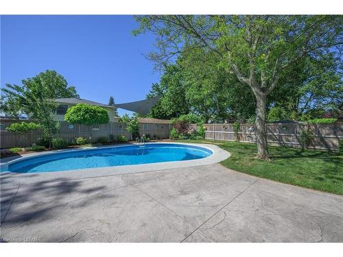 1042 Wembley Road, London, ON - Outdoor With In Ground Pool With Backyard