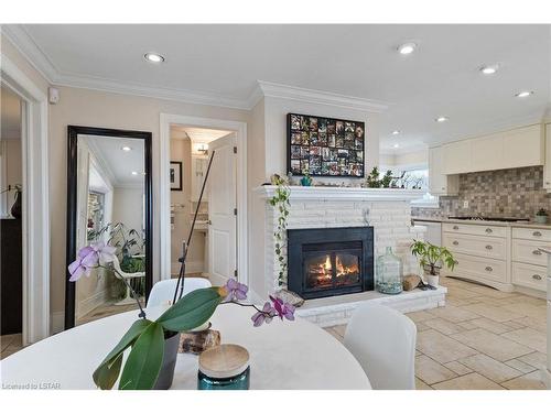 49235 Blair Drive, Aylmer, ON - Indoor With Fireplace