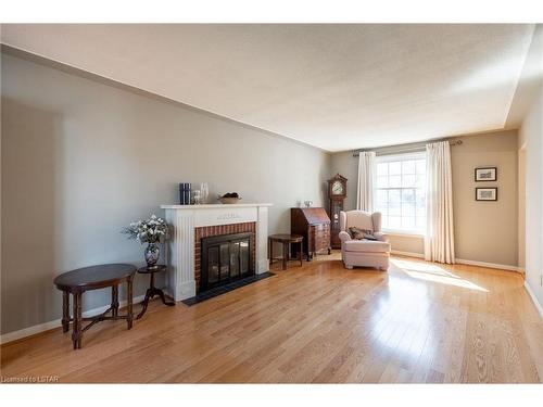 6 Westbury Grove, London, ON - Indoor Photo Showing Living Room With Fireplace
