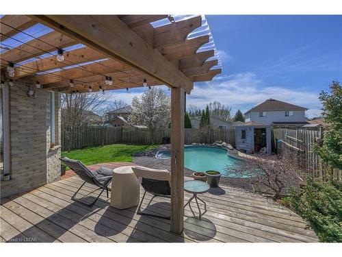 1381 Rosenberg Road, London, ON - Outdoor With Deck Patio Veranda With Exterior