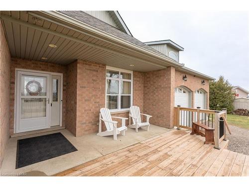 34684 Lieury Road, Parkhill, ON - Outdoor With Deck Patio Veranda With Exterior