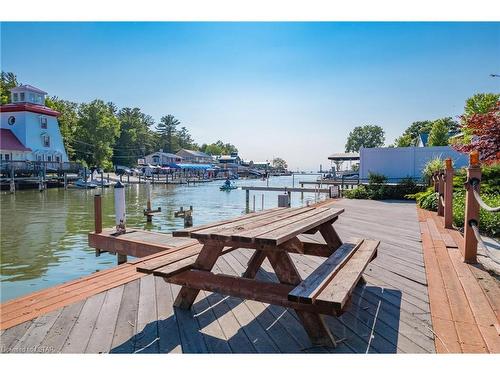 19 Shady Lane, Grand Bend, ON - Outdoor With Body Of Water With Deck Patio Veranda With View