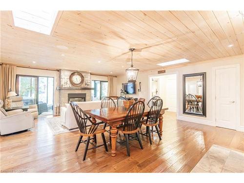 10308 Beach O' Pines Road, Grand Bend, ON - Indoor With Fireplace