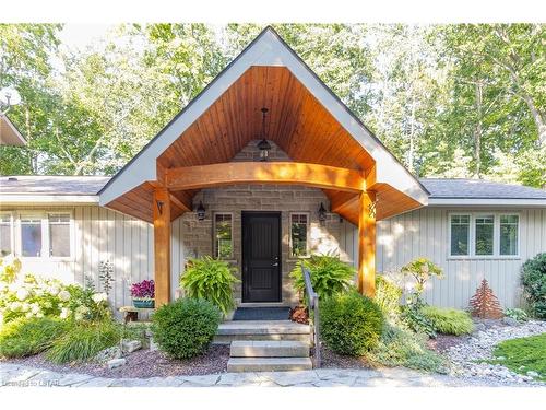 10308 Beach O' Pines Road, Grand Bend, ON - Outdoor With Facade
