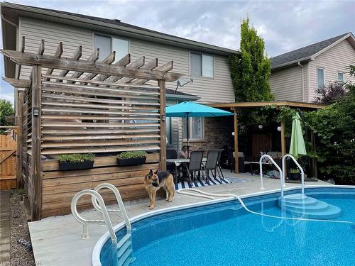 691 Clearwater Crescent, London, ON - Outdoor With In Ground Pool With Deck Patio Veranda With Exterior