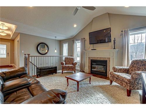 2 Blairmont Terrace, St. Thomas, ON - Indoor Photo Showing Living Room With Fireplace