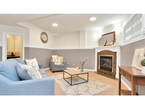 1523 Portrush Way, London, ON - Indoor Photo Showing Living Room With Fireplace
