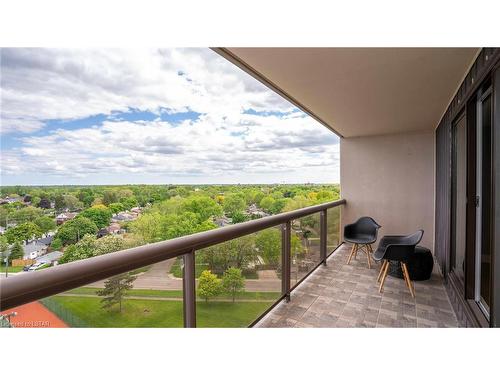 1119-9099 Riverside Drive E, Windsor, ON - Outdoor With Balcony With View With Exterior