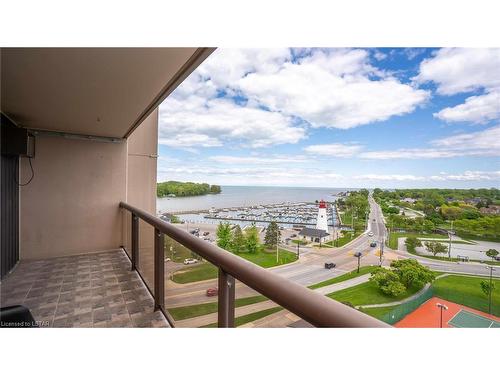 1119-9099 Riverside Drive E, Windsor, ON - Outdoor With Balcony With View
