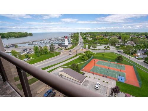 1119-9099 Riverside Drive E, Windsor, ON - Outdoor With Body Of Water With Balcony With View
