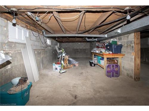 148 Mcrae Street, Glencoe, ON - Indoor Photo Showing Basement