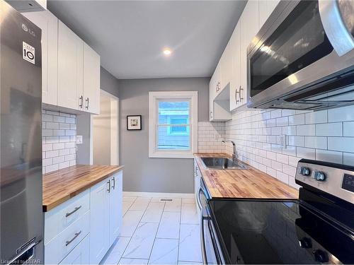 516 Highbury Avenue N, London, ON - Indoor Photo Showing Kitchen With Upgraded Kitchen