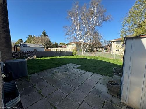 170 Speight Boulevard, London, ON - Outdoor With Backyard