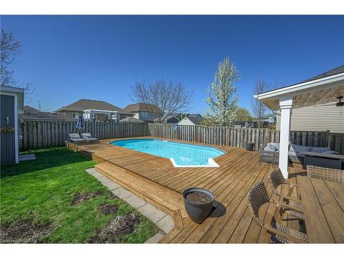 69 Shaw Boulevard, St. Thomas, ON - Outdoor With Above Ground Pool