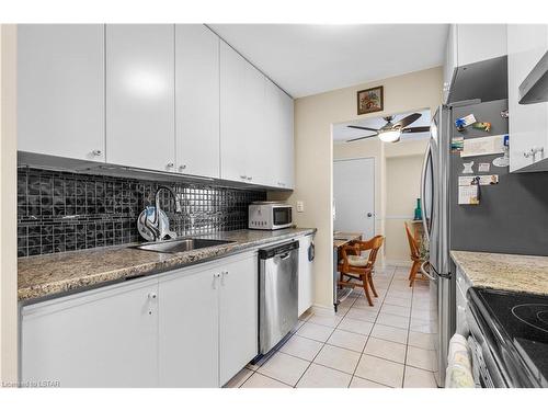 507-860 Commissioners Road E, London, ON - Indoor Photo Showing Kitchen With Stainless Steel Kitchen