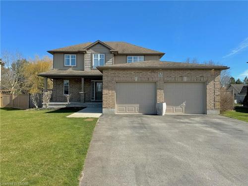 513 Juliana Drive Drive, Mount Brydges, ON - Outdoor With Deck Patio Veranda With Facade