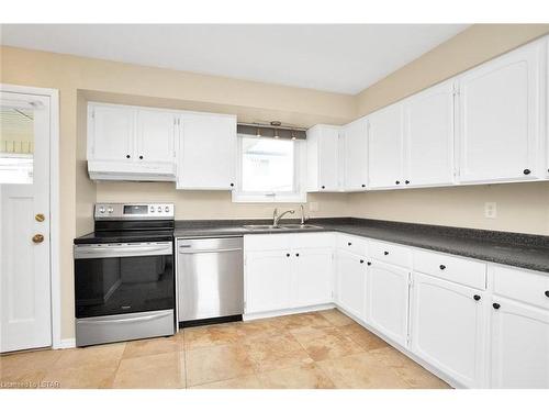 21 Highview Avenue W, London, ON - Indoor Photo Showing Kitchen With Double Sink