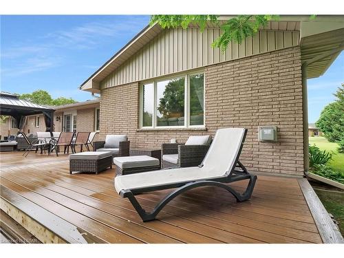 25510 Silver Clay Line, West Lorne, ON - Outdoor With Deck Patio Veranda With Exterior