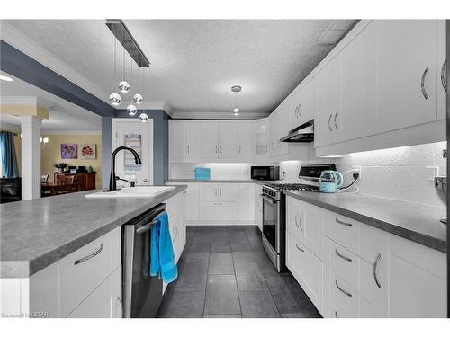 1249 Savannah Drive Ne, London, ON - Indoor Photo Showing Kitchen With Upgraded Kitchen