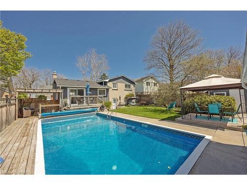 456 Regal Drive, London, ON - Outdoor With In Ground Pool With Deck Patio Veranda With Backyard