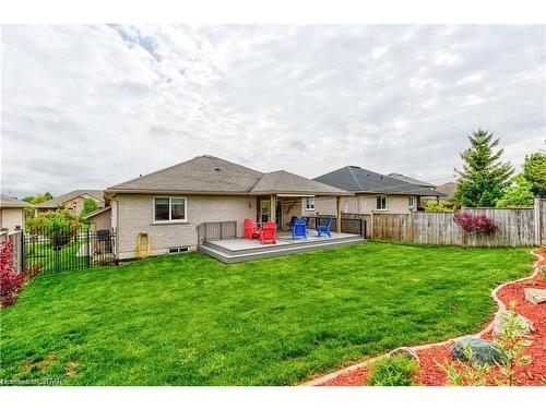 39 Dannecker Road, Stratford, ON - Outdoor With Deck Patio Veranda With Backyard With Exterior