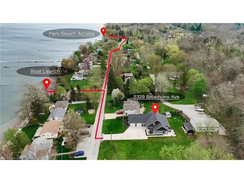 5329 Broadview Avenue, Lambton Shores, ON - Outdoor With Body Of Water With View