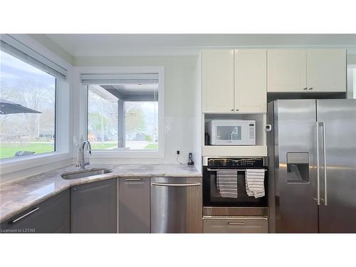 5329 Broadview Avenue, Lambton Shores, ON - Indoor Photo Showing Kitchen With Stainless Steel Kitchen