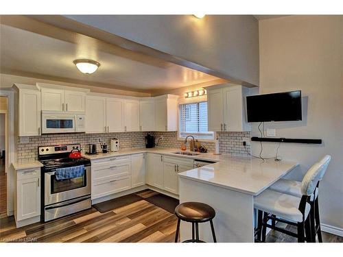 16 Kitchener Avenue, London, ON - Indoor Photo Showing Kitchen With Double Sink