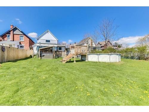 47 Hemlock Street, St. Thomas, ON - Outdoor With Above Ground Pool With Backyard