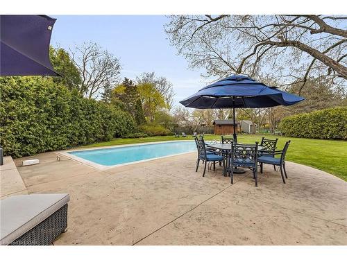 1505 Stoneybrook Crescent, London, ON - Outdoor With In Ground Pool With Backyard