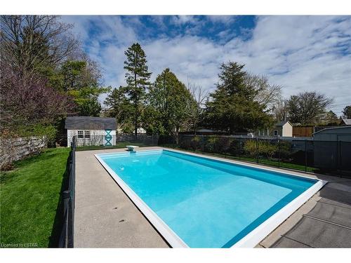 1466 Oakdale Street, London, ON - Outdoor With In Ground Pool With Backyard