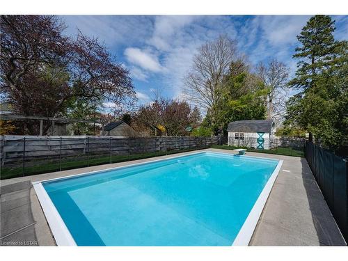 1466 Oakdale Street, London, ON - Outdoor With In Ground Pool With Backyard