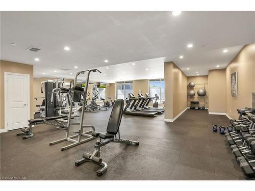 2101-330 Ridout Street, London, ON - Indoor Photo Showing Gym Room