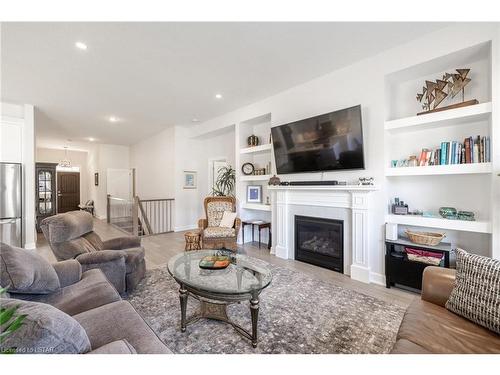 1593 Ed Ervasti Crescent, London, ON - Indoor Photo Showing Living Room With Fireplace