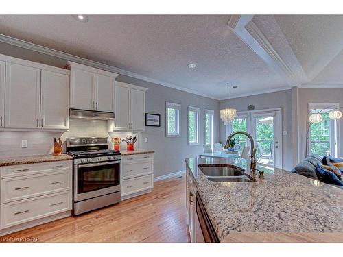 411 Kingbird Court, London, ON - Indoor Photo Showing Kitchen With Double Sink