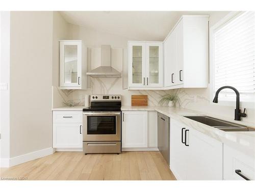 2 Eula White Place, London, ON - Indoor Photo Showing Kitchen With Double Sink With Upgraded Kitchen