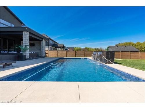 182 Martin Road Road, Delaware, ON - Outdoor With In Ground Pool