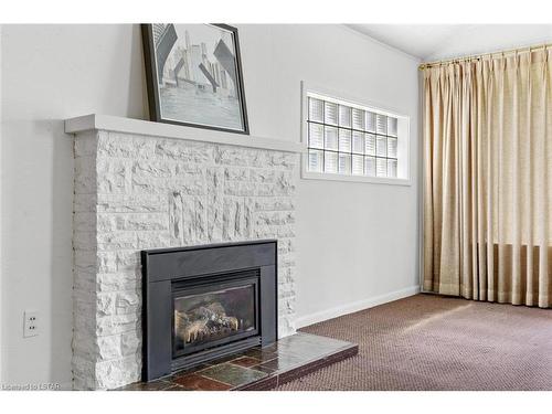 4220 Colonel Talbot Road, London, ON - Indoor Photo Showing Living Room With Fireplace