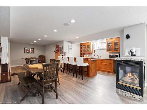 242 East Rivertrace Walk, London, ON - Indoor With Fireplace