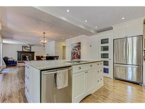 132 Robinson Lane, London, ON - Indoor Photo Showing Kitchen With Upgraded Kitchen